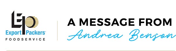 A MESSAGE FROM